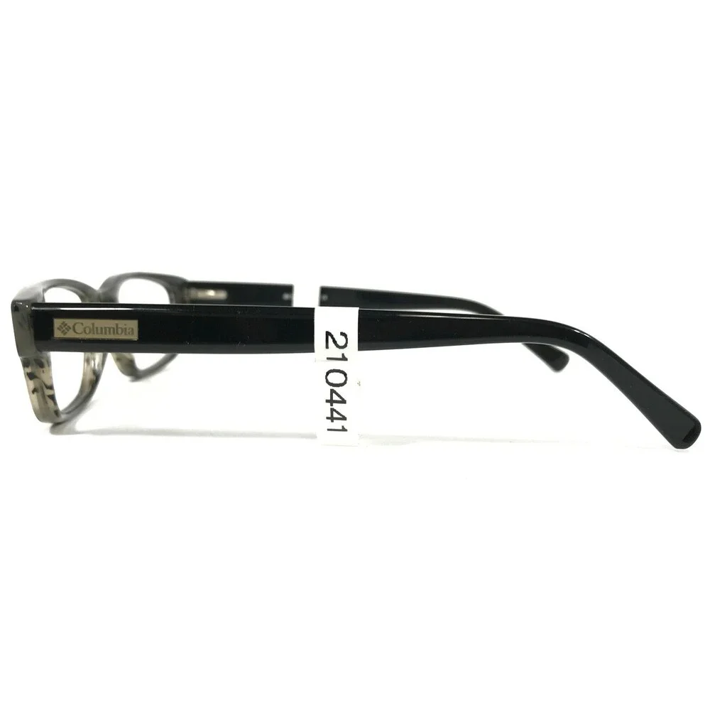 Columbia Eyeglasses Frames MOUNT DIABLO C01 Gray Striped Horn Rim 54-16-145